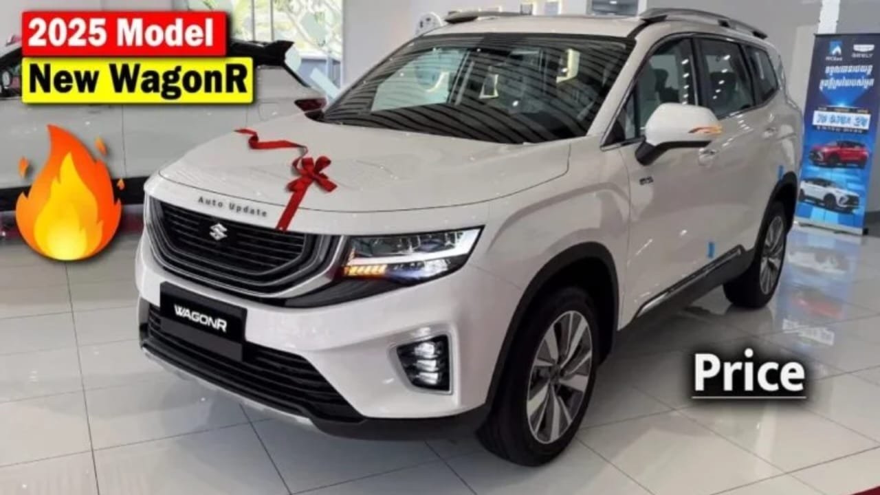 Maruti Suzuki WagonR 2025 – Stylish Design, 39KMPL Mileage, Android Auto, Push Start & 6 Airbags Safety Beast, Price Starting ₹3.45 Lakh!