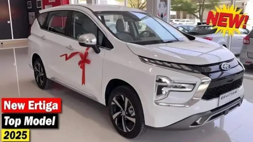 Maruti Suzuki Ertiga 2025 – 1.5L Smart Hybrid Engine, 7-Seater Premium MPV with 36kmpl Mileage!