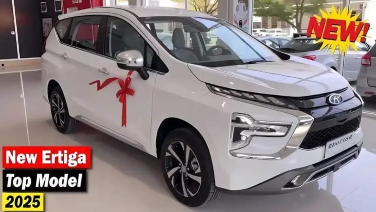 Maruti Suzuki Ertiga 2025 – 1.5L Smart Hybrid Engine, 7-Seater Premium MPV with 36kmpl Mileage!