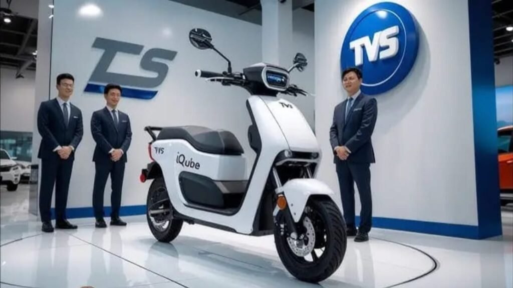 TVS iQube Electric 2025 – 550km Range, 4.4kW Hub Motor & 0–80% Fast Charge in 60 Minutes at ₹40,000!