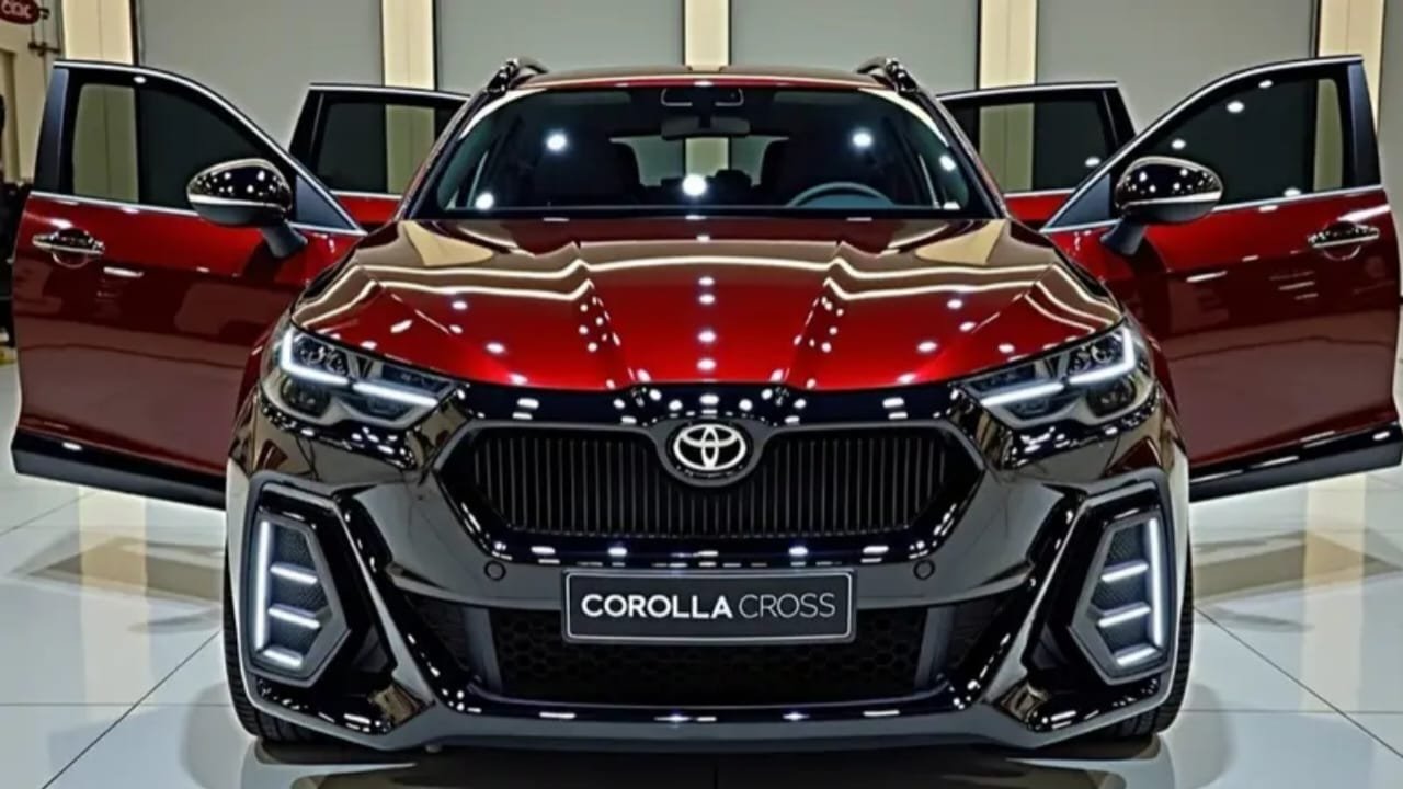 Toyota Corolla Cross Launched – 1.8L Hybrid Engine, 36kmpl Mileage & Premium Compact SUV Starting at ₹3.4 Lakh!