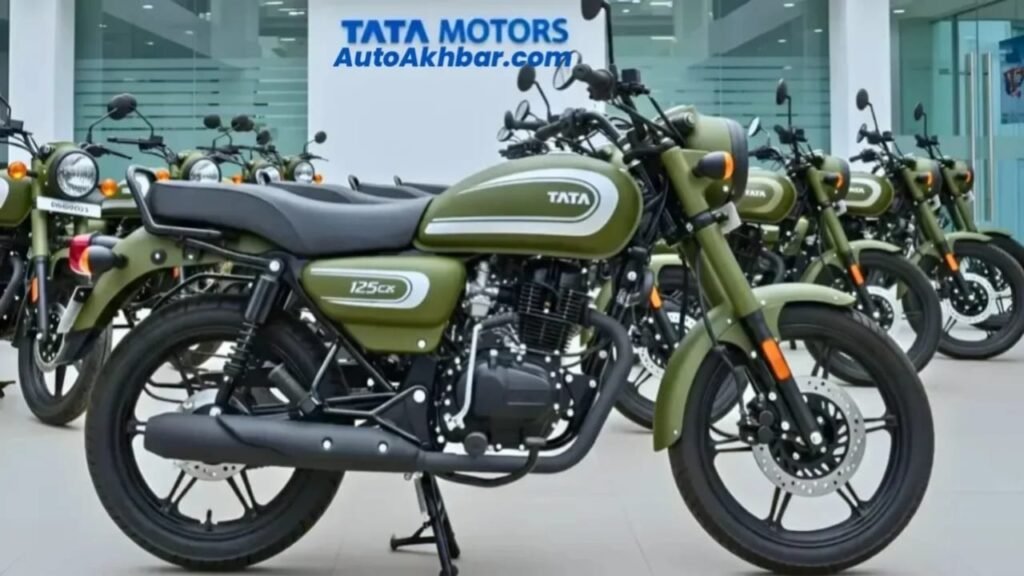 Tata 125cc Bike 2025 – 125cc Air-Cooled Engine, 11.2HP Power & 90km/l Mileage Starting at Just ₹38,999!