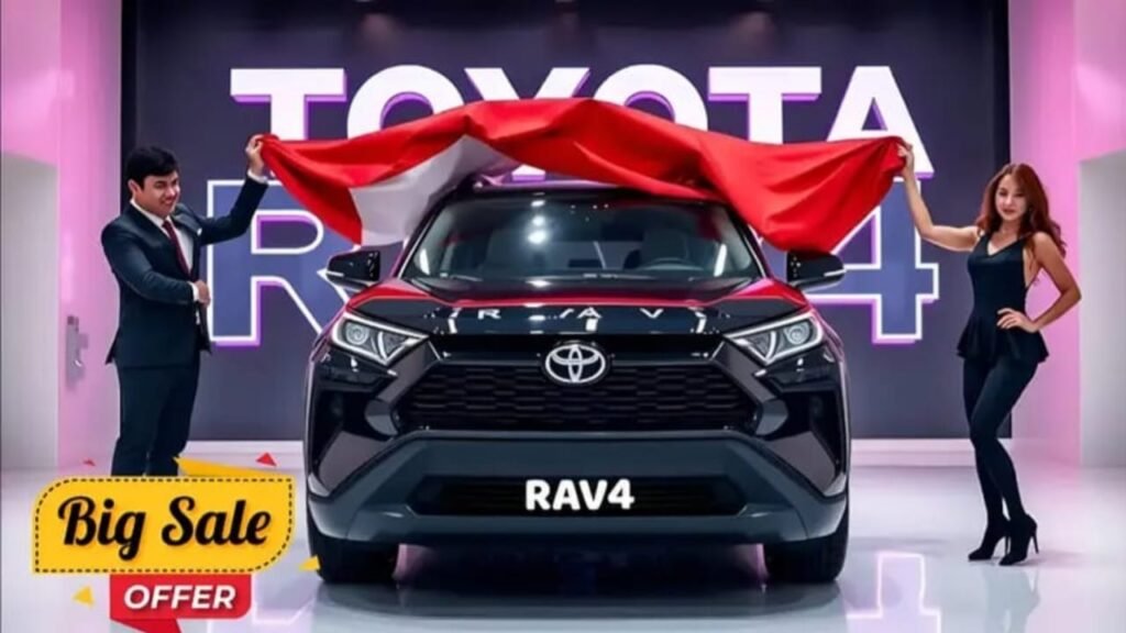 Toyota RAV4 2026 Launches – 2.5L Hybrid Engine, 222HP Power & All-Wheel Drive SUV Starting at ₹8.9 Lakh!