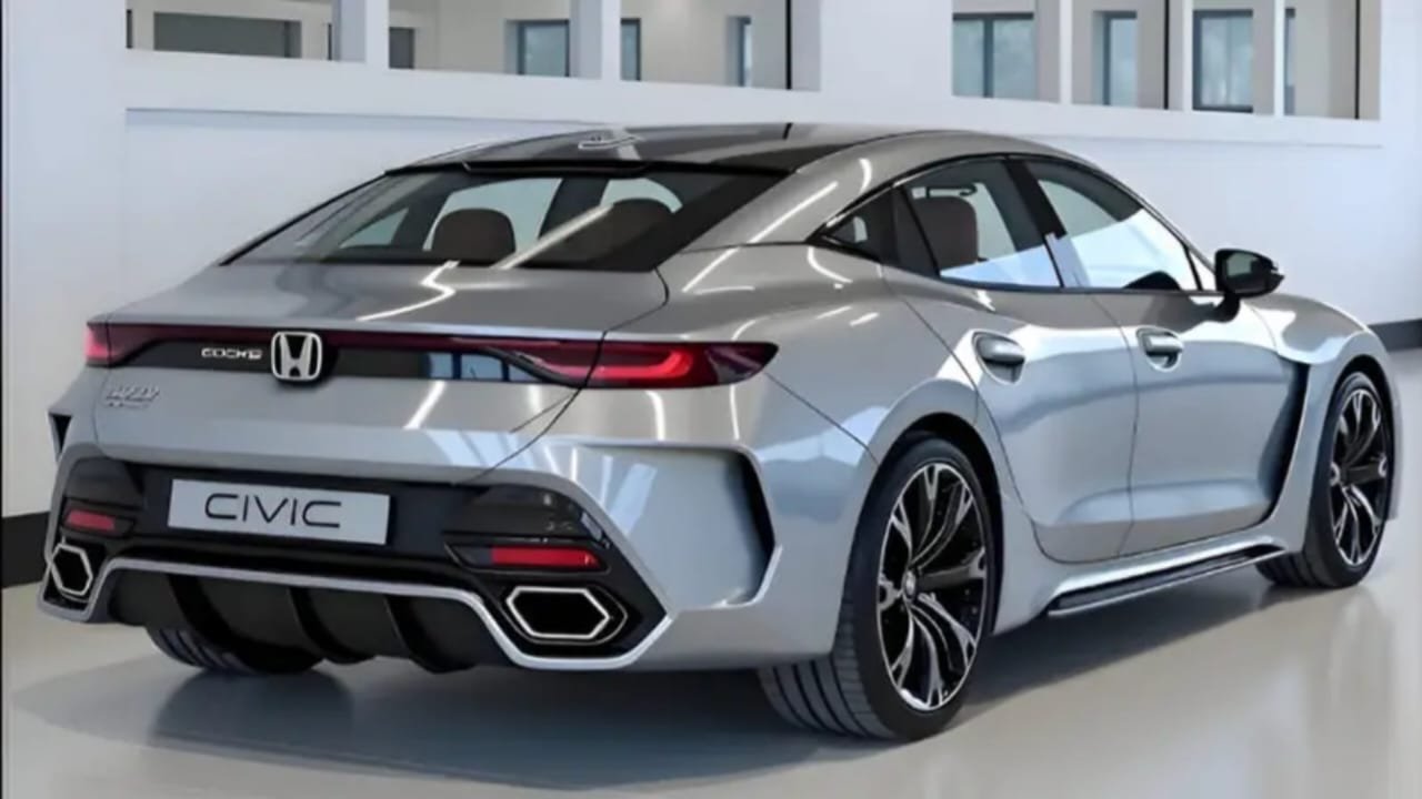 Honda Civic 2025 Launches – 1.5L VTEC Turbo Engine, 176BHP Power & 12.3-Inch Digital Display Sedan Starting at ₹2.99 Lakh!