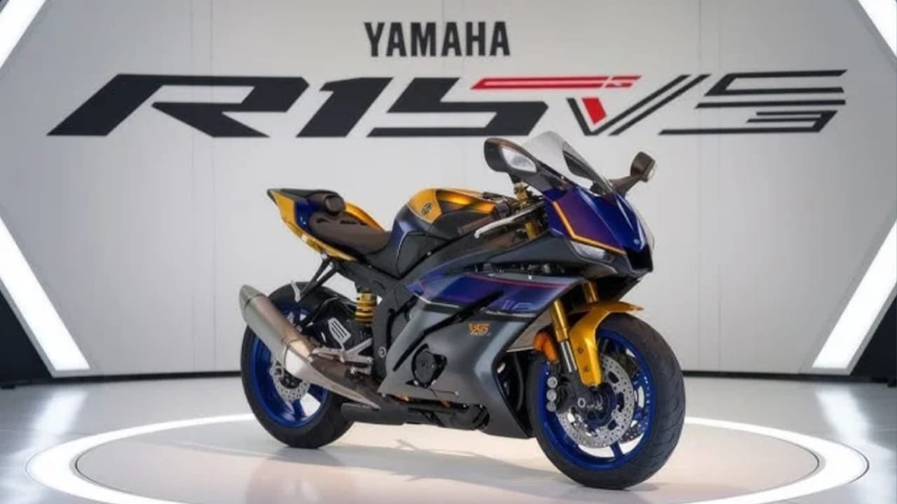 Yamaha R15 V5 Bike 2026 – 155cc Liquid-Cooled Engine, 18.4HP Power & Sporty Racing DNA Design!
