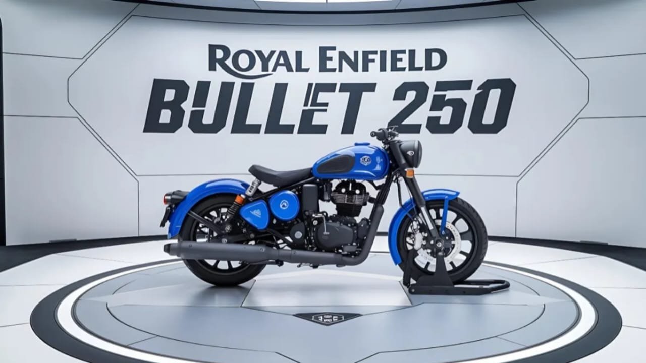 Royal Enfield Bullet 250 2025 – 249cc Air-Cooled Engine, 20HP Power & Classic Retro Design Starting at ₹1.05 Lakh!