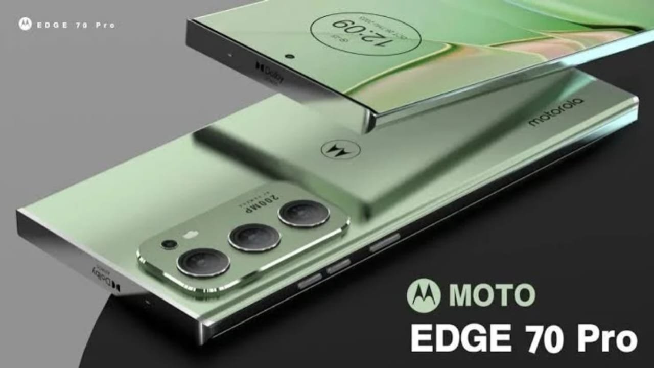 Motorola Edge 70 Pro 5G – 200MP Camera, Snapdragon 8 Gen 3 Chipset & 125W Fast Charging Priced at ₹12,000!