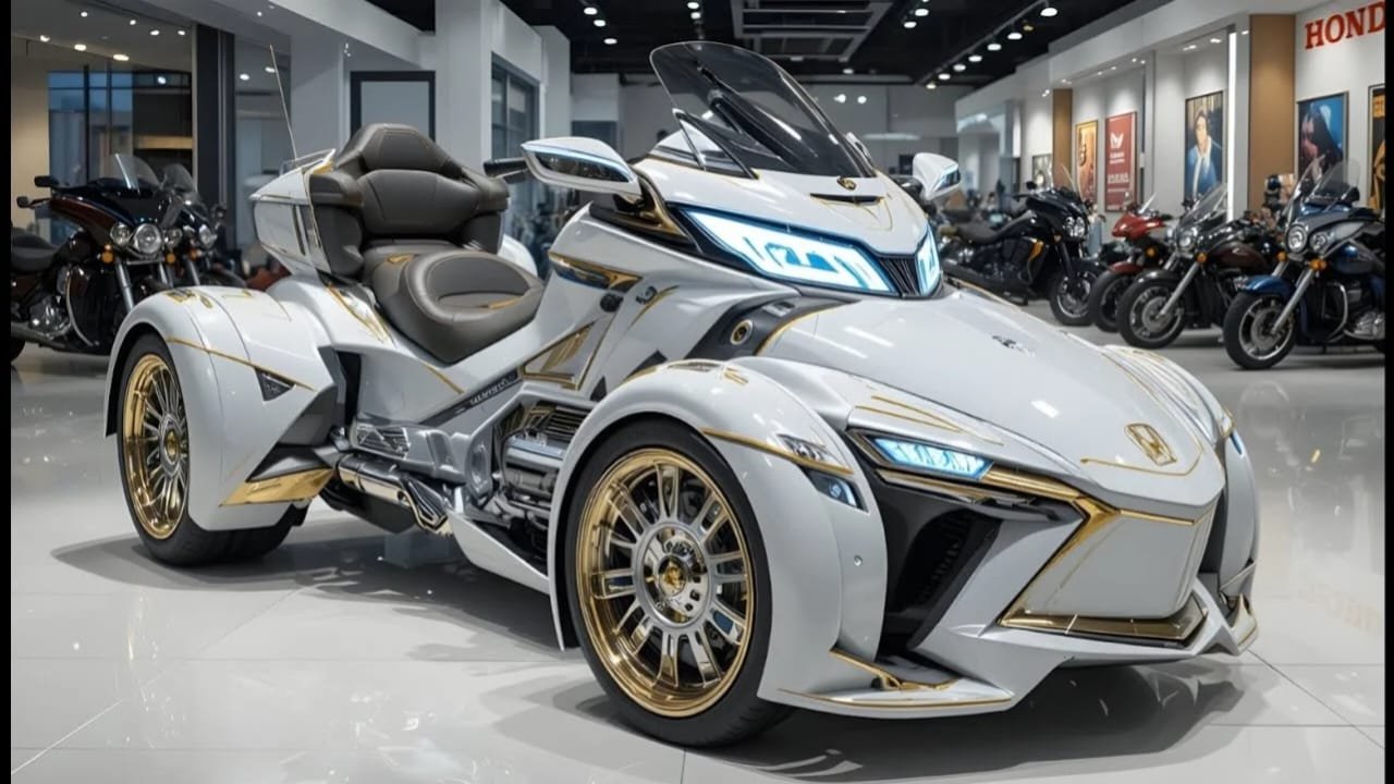 Honda Gold Wing 2025 – 1833cc Liquid-Cooled Engine, 7-Speed DCT Gearbox & Ultimate Touring Comfort, Book Now!